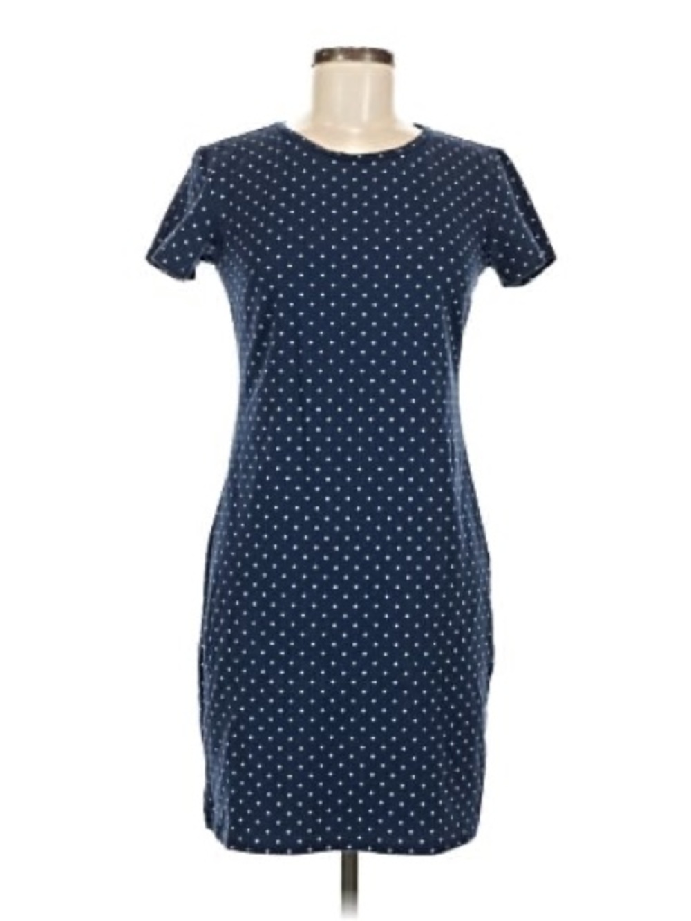 Old Navy Polka Dot Cotton T-Shirt Dress